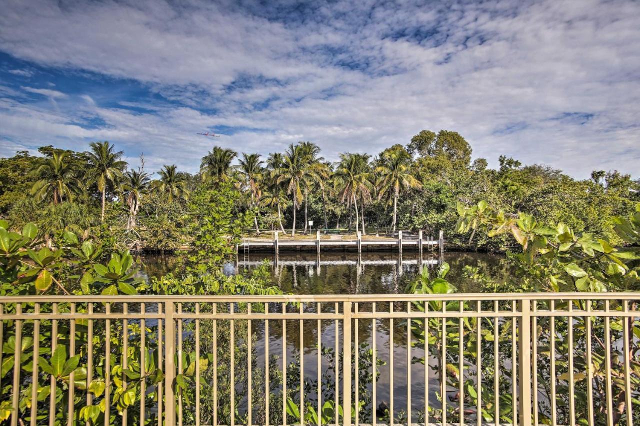Canal Side Retreat With Dock, By Hollywood Boardwalk Fort Lauderdale Zewnętrze zdjęcie